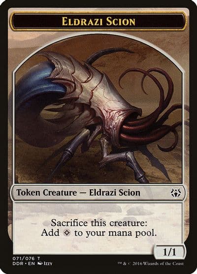 Eldrazi Scion Token Duel Decks: Nissa vs. Ob Nixilis Magic card