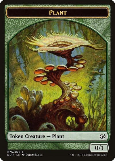 Plant Token Duel Decks: Nissa vs. Ob Nixilis Magic card