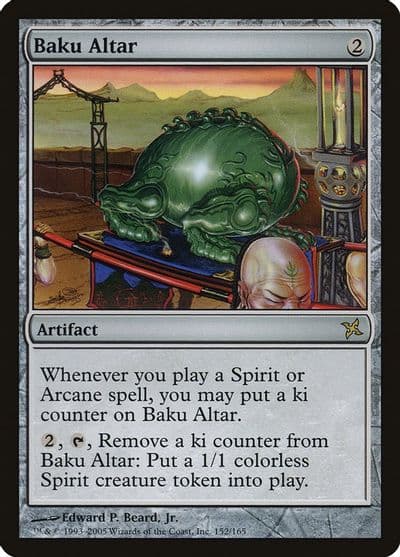 Baku Altar Betrayers of Kamigawa Magic card