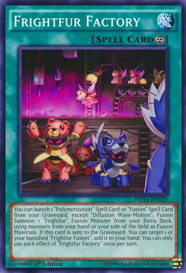 Frightfur Factory 2016 Mega-Tins Mega Pack Yu-Gi-Oh! card
