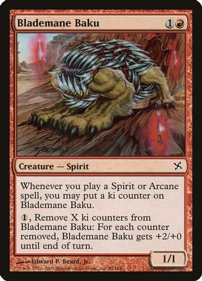 Blademane Baku Betrayers of Kamigawa Magic card