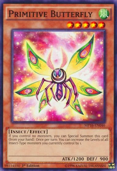 Primitive Butterfly 2016 Mega-Tins Mega Pack Yu-Gi-Oh! card