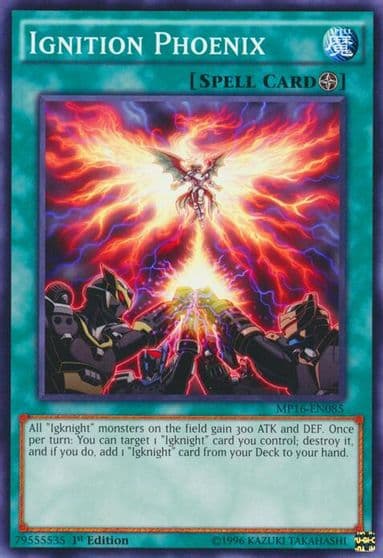 Ignition Phoenix 2016 Mega-Tins Mega Pack Yu-Gi-Oh! card