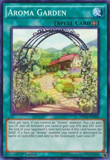 Aroma Garden 2016 Mega-Tins Mega Pack Yu-Gi-Oh! card