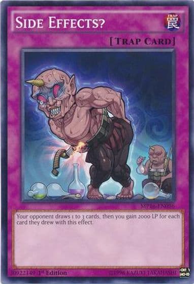 Side Effects 2016 Mega-Tins Mega Pack Yu-Gi-Oh! card