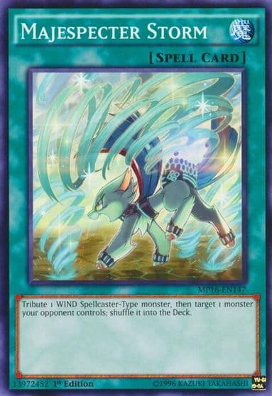 Majespecter Storm 2016 Mega-Tins Mega Pack Yu-Gi-Oh! card