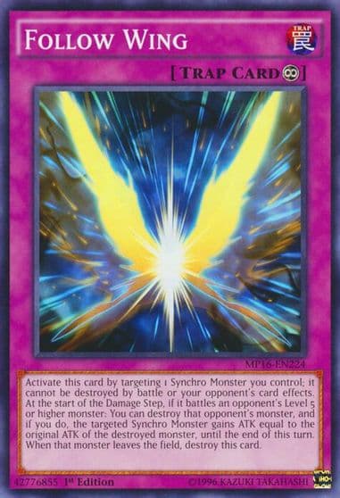 Follow Wing 2016 Mega-Tins Mega Pack Yu-Gi-Oh! card