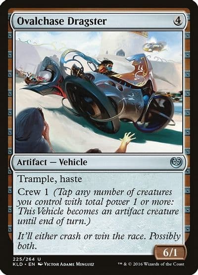 Ovalchase Dragster Kaladesh Magic card