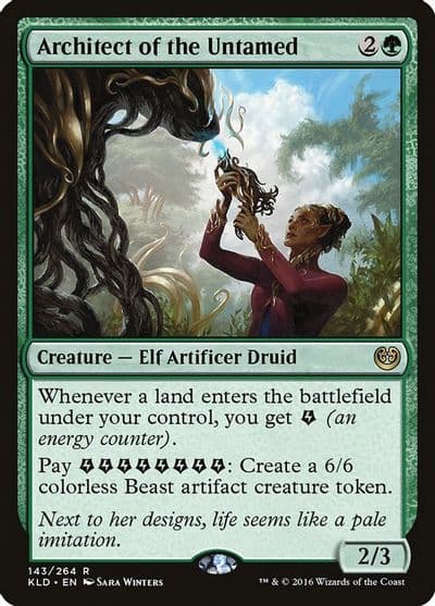 Architect of the Untamed Kaladesh Magic card