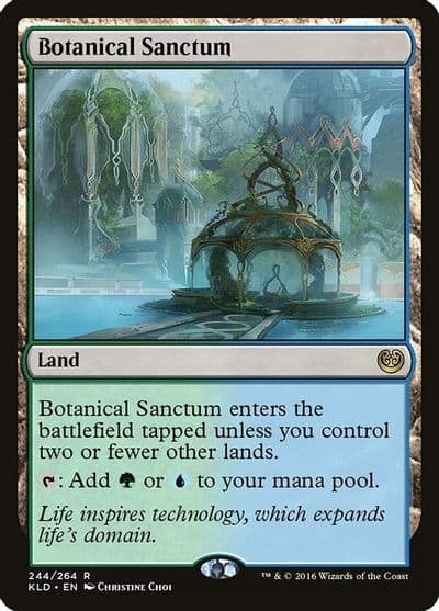 Botanical Sanctum Kaladesh Magic card