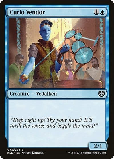 Curio Vendor Kaladesh Magic card