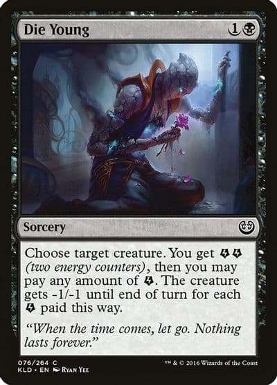 Die Young Kaladesh Magic card