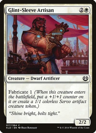 Glint Sleeve Artisan Kaladesh Magic card