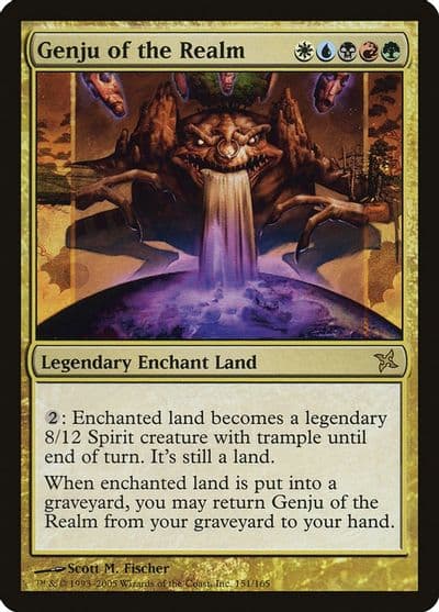 Genju of the Realm Betrayers of Kamigawa Magic card