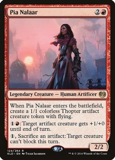 Pia Nalaar Kaladesh Magic card