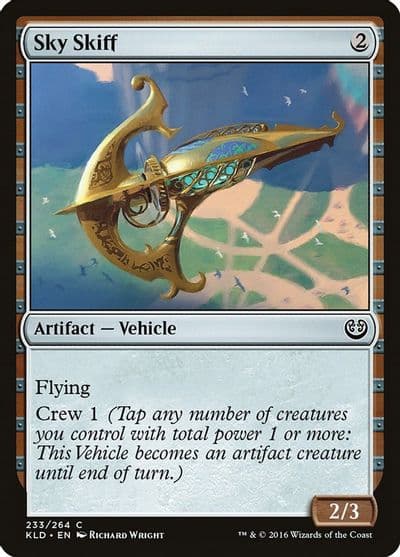 Sky Skiff Kaladesh Magic card