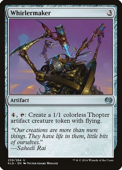 Whirlermaker Kaladesh Magic card