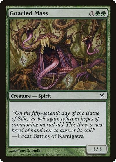 Gnarled Mass Betrayers of Kamigawa Magic card