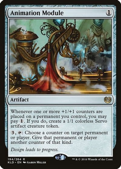 Animation Module Kaladesh Magic card