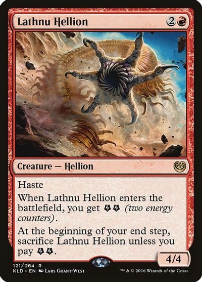 Lathnu Hellion Kaladesh Magic card