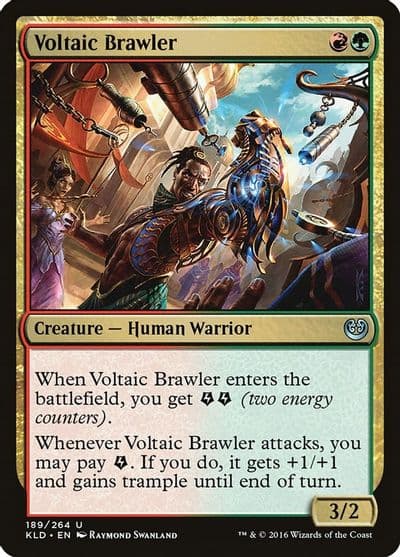 Voltaic Brawler Kaladesh Magic card