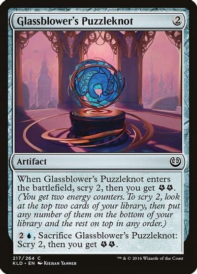 Glassblowers Puzzleknot Kaladesh Magic card
