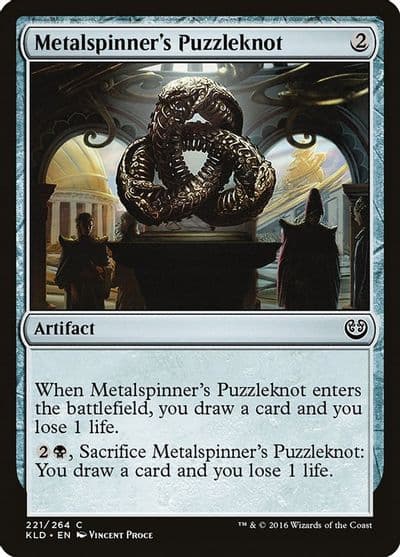 Metalspinners Puzzleknot Kaladesh Magic card