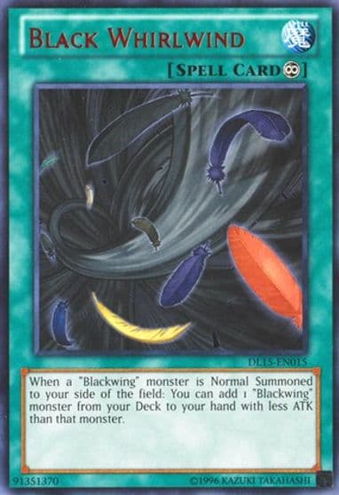 Black Whirlwind Red Duelist League Promo Yu-Gi-Oh! card