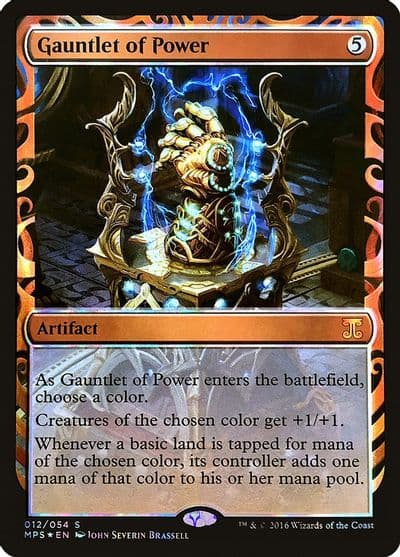 Gauntlet of Power Masterpiece Series: Kaladesh Inventions Magic card