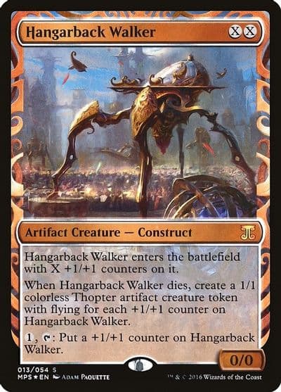 Hangarback Walker Masterpiece Series: Kaladesh Inventions Magic card