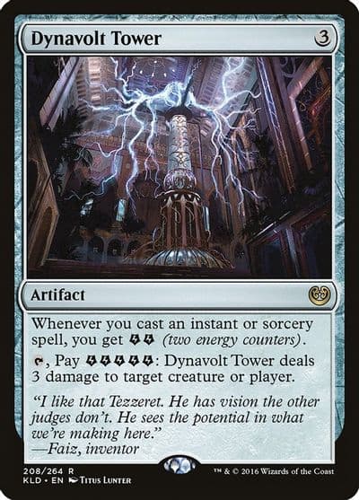 Dynavolt Tower Kaladesh Magic card