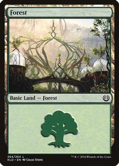 Forest 264 Kaladesh Magic card