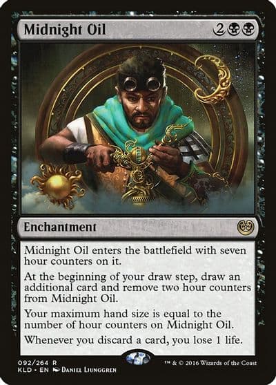 Midnight Oil Kaladesh Magic card