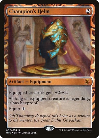Champions Helm Masterpiece Series: Kaladesh Inventions Magic card