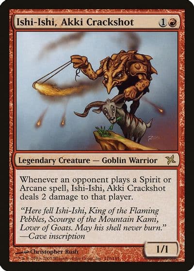 Ishi Ishi Akki Crackshot Betrayers of Kamigawa Magic card