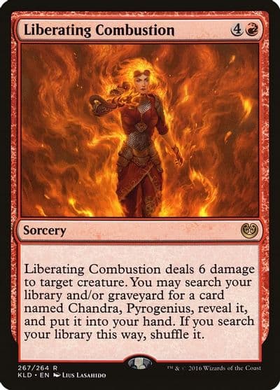 Liberating Combustion Kaladesh Magic card