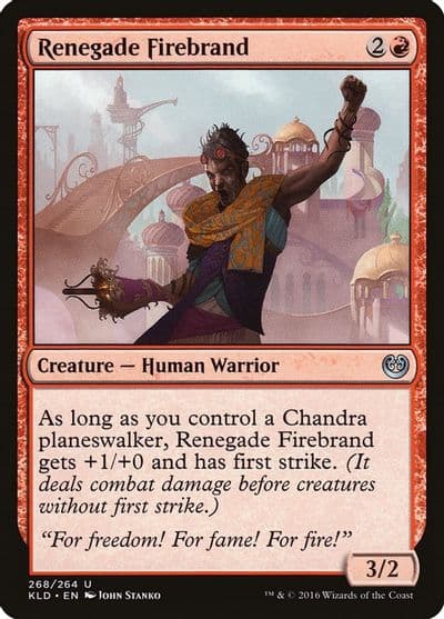 Renegade Firebrand Kaladesh Magic card