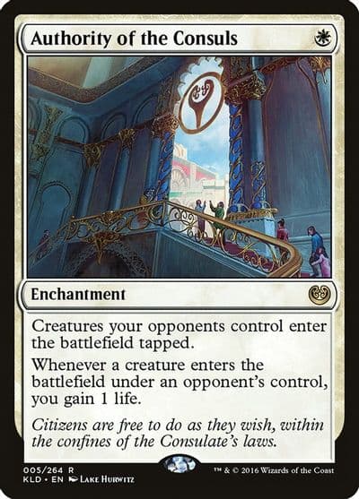 Authority of the Consuls Kaladesh Magic card