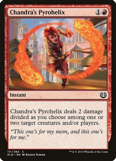 Chandras Pyrohelix Kaladesh Magic card