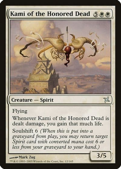 Kami of the Honored Dead Betrayers of Kamigawa Magic card