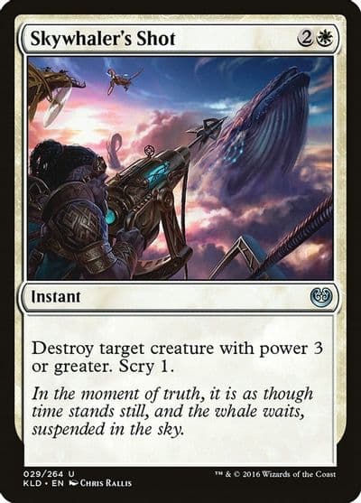 Skywhalers Shot Kaladesh Magic card