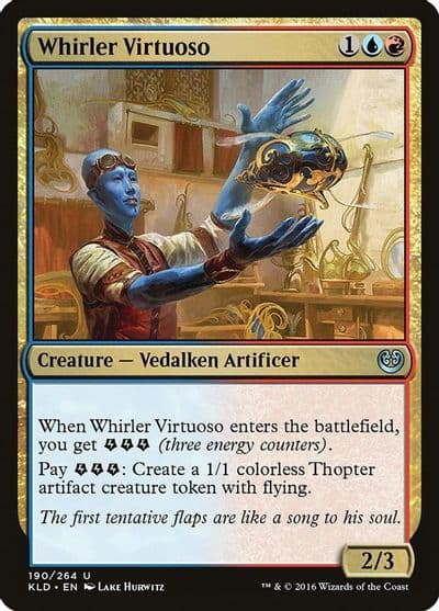 Whirler Virtuoso Kaladesh Magic card