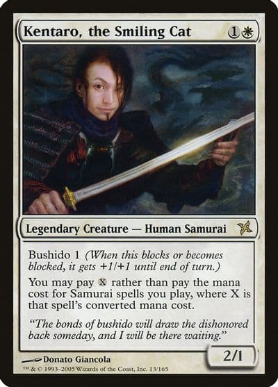 Kentaro the Smiling Cat Betrayers of Kamigawa Magic card