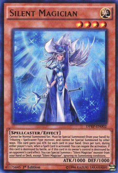 Silent Magician Duelist Pack: Rivals of the Pharaoh Yu-Gi-Oh! card