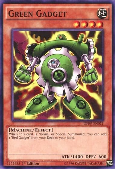 Green Gadget Duelist Pack: Rivals of the Pharaoh Yu-Gi-Oh! card