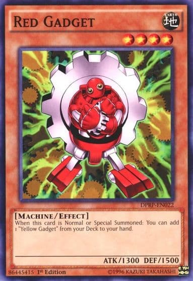 Red Gadget Duelist Pack: Rivals of the Pharaoh Yu-Gi-Oh! card