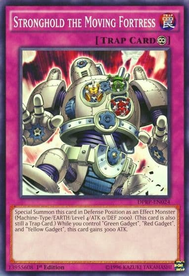 Stronghold the Moving Fortress Duelist Pack: Rivals of the Pharaoh Yu-Gi-Oh! card