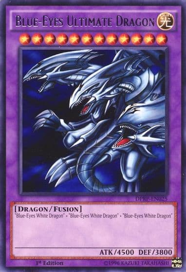 Blue Eyes Ultimate Dragon Duelist Pack: Rivals of the Pharaoh Yu-Gi-Oh! card