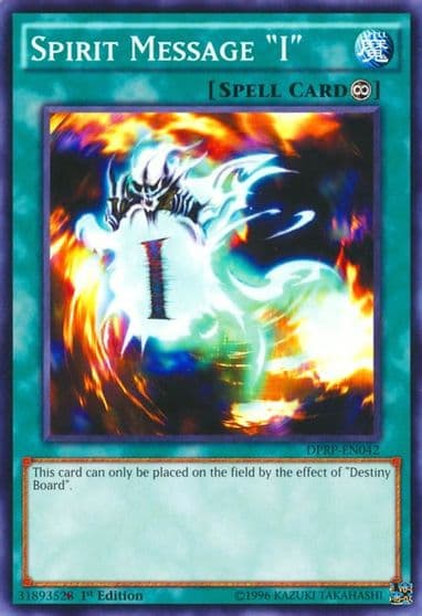 Spirit Message I Duelist Pack: Rivals of the Pharaoh Yu-Gi-Oh! card