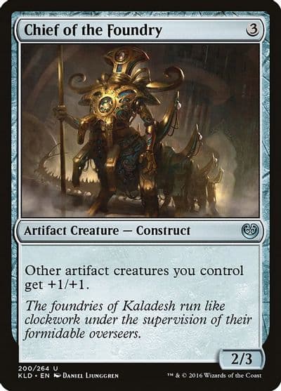 Chief of the Foundry Kaladesh Magic card